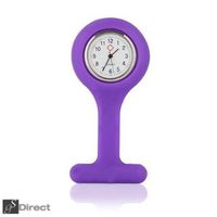 Simply Gorgeous Nurses Silicone Fob Watch - Purple