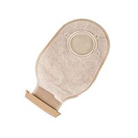 PIWYHOW Ostomy Supplies, Ostomy Bags Drainable Pouches with Measure Card, Two Piece Drainable Pouches for Ileostomy Stoma Care, Pack of 10