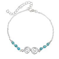 1Pcs Turquoise Salable Foot Chain Beach Jewelry Women Ornaments Cute Pendant Ankles Womans Designs Best Bracelets Fashion Charms For gift Designer Beauty