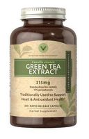 Vitamin World Green Tea Extract 315mg ** Green Tea Extract Provides antioxidant Support and Health-Enhancing Properties.** 200 Capsules