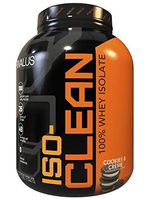 Rivalus Iso-Clean Cookies and Creme, 3 Pound - Instantized Whey Protein Isolate - 100% Whey Protein Isolate, 0 g Lactose, Gluten, or Fat, Zero Banned Substances, Made in USA
