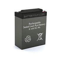 BatteryGuy BG-682F1 6V 8.2ah Rechargeable SLA Battery