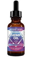 Full Spectrum Hemp Seed Oil Drops - 450mg | Promotes Anxiety Relief, Reduces Stress & Chronic Pain, Anti-Inflammatory & Sleep Aid with Omega 3, 6 & 9 Oils | Zero THC CBD Cannabidiol - Mint Flavor