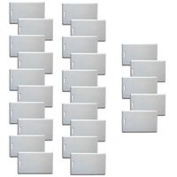 Visionis FPC-7273 VS-VIS-APROXCARD-26THCOMBO Pack of 25 Access Control Proximity Contactless Smart Entry Card 1.8mm Thick EMT1400 and Mifare