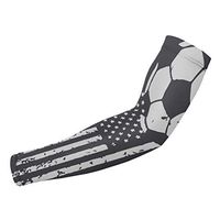 Soccer USA Flag UV Protection Cooling Arm Sleeves for Sports Fishing Men Women