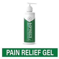 Biofreeze Pain Reliever Gel for Muscle, Joint, Arthritis, & Back Pain, Cooling Topical Analgesic, NSAID Free Pain Relief Works Like Ice Pack, 8 oz Bottle with Pump, Original Green Formula, 4% Menthol