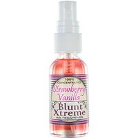 Blunt Xtreme Strawberry Vanilla Type Air Freshener - 100% Ultra Concentrated Oil Based Spray - Ideal for Bathroom, Home, Car More - Smokers’ 1st Choice - Long Lasting Effects - 1oz Bottle