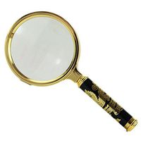 MING REN High Magnification Optical Handheld Magnifying Glass 10 Times Best Magnifier Set with Lights for Seniors Maps Jewellery Watch & Computer Repair Multifunction
