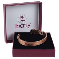 Loving Kisses 6 Magnet Superstrong Copper Liberty Health Bracelet