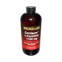 Bricker Labs Carnipure L-Carnitine Raspberry Flavor, 16 Fluid Ounce