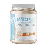 IsolateOne Whey Protein Isolate Powder by NutraOne – 100% Pure Whey Isolate Powder (Vanilla Ice Cream - 2 lbs.)