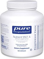 Pure Encapsulations - Nutrient 950 A Without Copper & Iron - Hypoallergenic Multi-Vitamin/Mineral Formula for Optimal Health - 180 Capsules
