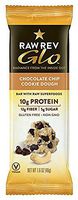 Raw Rev Glo Vegan, Gluten-Free Protein Bars - Chocolate Chip Cookie Dough 1.6 ounce (Pack of 72)