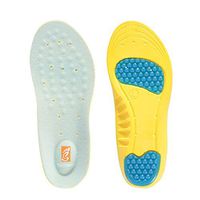 Arch Support Shoe Insoles Shock Absorption Orthotic Insoles Full Length with Arch Supports, Metatarsal and Heel Cushion for Plantar Fasciitis Treatment (Color : Yellow, Size : L)