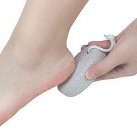Elevin(TM) Foot Pumice Stone Dead Skin Remover Brush Pedicure Grinding Fad 2PC