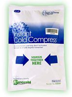Emerald Instant Cold Compress Pack, First Aid Kit Requirement, Long Lasting, No Freezing Required, Pack of 24 Cold Packs - Large (5" x 9")