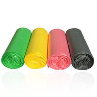 1 - 1.2 Gallon Small Plastic Trash Bags for Bathroom, Car, Extra Strong Color Wastebasket Garbage Bags Trash Can Liners, 120 Counts