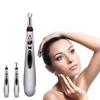 3-in-1 Acupuncture Pen Magnet Therapy Instrument Meridian Energy Pen Massager Relief Pain Tools, 9 Modes