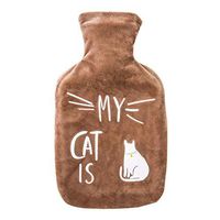 Taimot Cute Hot Water Bottle, Water Injection Heating Water Pouch, Warm Palace Cute Cartoon Plush Home Hand Warmers for Pain Relief