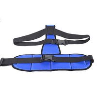 NUOCHEN Wheelchair Restraints Seat Belt T-Shaped Waist Strap Binding Band Non-Slip Wheelchair Seat Belt Suitable for Waist Circumference 65-110cm