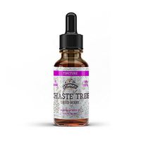 Vitex Tincture, Organic Vitex Extract (Chaste Tree, Vitex Agnus-Castus) Dietary Supplement to Support Female Reproductive Health, 2 oz, 680 mg