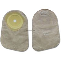 Premier Closed Pouch with Integrated Filter 5.625 to 2.125 in./Beige