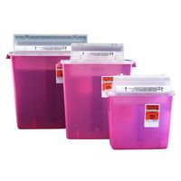 Sharps Container Red 5 Quart Case of 20