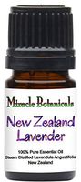 Miracle Botanicals New Zealand Lavender Essential Oil - 100% Pure Lavandula Angustifolia - Therapeutic Grade - 5ml