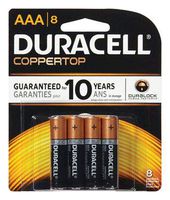 BATTERY-ALKALINE AAA 8PK CARD OF 8
