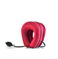 WAOBE Inflatable Cervical Traction Household Neck Stretching Massage Medical Care Cervical Care Orthosis Treatment Adult, red