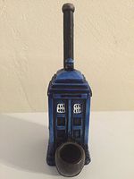 Handmade Tobacco Pipe, Tardis Design