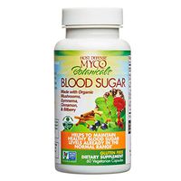 Host Defense, MycoBotanicals Blood Sugar, Maintaining Blood Sugar Levels Already Within Normal Range, Daily Mushrooms and Herb Supplement, Vegan, Organic, 60 Capsules (30 Servings)