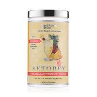 Bruno MD Ketorex Pina Colada Flavor- Exogenous Ketone BHB Salts + Avocado Oil Powder, with Clinically-Proven Phytosome Complex - Delicious and Ideal for Paleo & Keto Followers. Pina Colada Flavor