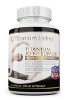 Try ME Size Titanium Joint Support with Turmeric, Ginger and Glucosamine, Fast Acting Anti-Inflammatory Joint Supplement for Flexibility and Pain Relief (45 Capsules)