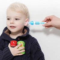 KLNILY Earwax Removal Tool - Electric Vacuum Ear Cleaner with Lights - Ear-Pick Clean Tools Set for Adults & Kids with 2 Replacement Tips 0227