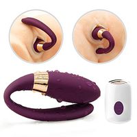 Wearable V+ibrator Medical Silicone Wireless Remote Control Vibrating Rechargeable M+a+ssager for Women Couples,U-Shape Toys, Tshirt