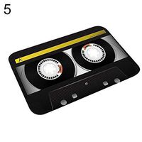 Super1798 Vintage Cassette Tape Design Rectangle Floor Carpet Non-slip Water Absorption Door Mat Entrance Home Decor - 5