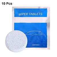Window Glass Cleaning Tablets Car Windshield Glass Washer Cleaner Compact Effervescent Tablets Detergent Tablet 10pcs