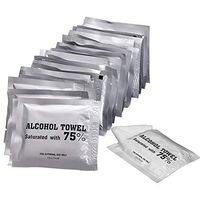 Alcohol Wipes, Cleaning Wet Wipes 75% Alcohol Wipes Home and Travel for Multifunctional Cleaning(50 PCS)