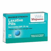 Walgreens Maximum Strength Laxative Pills, 24 ea