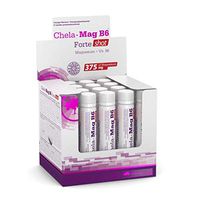 Magnesium Chelate Supplement - Magnesium Vitamin - Magnesium B6 - Magnesium Vitamins - Magnesium with Vitamin B6 - Magnesium Vitamin B6 - Olimp Chela-Mag B6 Forte Shot - 20x25ml Ampoules -375mg