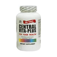 Central Vita-Plus, High Potency Multivitamin & Multimineral Formula 300 Tablets
