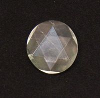 Quartz Star of David Metaphysical Healing Tool - Round Design