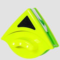 Minions Boutique Home Window Wiper Glass Cleaner Tool Double Side Magnetic Brush for Washing Windows Glass Brush Cleaning Tools 3-30mm Color Random (5-15mm)