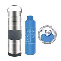 Dison Care Insulin Cooler Travel Case for Diabetic Organize Medication Cooling Bag,Silver Large size