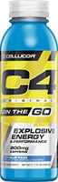 Cellucor C4 On The Go Explosive Energy Pre-workout Supplement, Icy Blue Razz, 12 Count