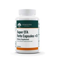 Genestra Brands - Super EFA Forte Capsules + D - Fish Oil Formula to Support Cognitive, Cardiovascular, and Joint Health - 60 Softgels