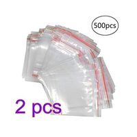 SUPVOX 1000pcs Resealable Cellophane Bags Small Clear Bags Clear Resealable Cello Bags Candy Storage Bags for Candy Cookie Treat