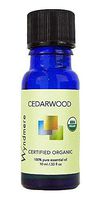 Wyndmere Cedarwood Essential Oil ~ Certified Organic, 100% Pure, Undiluted, Natural & Therapeutic Grade for Aromatherapy, Skin and Relaxation by Wyndmere~ 10ml (1/3 oz)