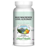 Kosher Magnesium Glycinate with Lysl by Maxi Health | For Sensitive Stomachs | Better Absorption and Less Laxative Effect | Gluten-Free, Quality Ingredients for BETTER OVERALL HEALTH - Tablets